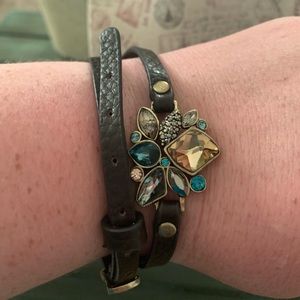 Chloe + Isabel leather wrap bracelet